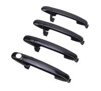 coche Tiradores exteriores Compatible Con Hyundai Para Sonata NF 2006 2007 2008 2009 2010 Juego De 4 Manijas Exteriores Para Puertas Color Negro OEM: 82651-3K000