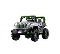 Coche Todoterreno Eléctrico para Niños 1-3 Años. Vehículo Teledirigido 4x4. Coche Infantil con App con Mando de Control y Pedal, 2 Marchas, 5 km/h. Cargador Incluido, Batería de 12V, Bluetooth.