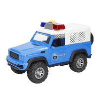Coche todoterreno policía fricción con luz y sonido 1:16 Speed & Go