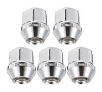 coche tornillo rueda tuerca Compatible Con Ford Para Probe 1988-1993 Para Puma 1997-2002 Para Street 2003-2005 5 Piezas M12x1.5 19 Mm Reemplazos Rueda Abierta Tuerca