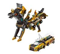 Coche transformador de colisión de dinosaurios, juguete de dinosaurio de transformación magnética 2 en 1 con función de choque y deformación, transforma los coches para regalos de fiesta de cumpleaños