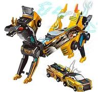 Coche Transformers para Niños, Traje de Robot de Deformación por Colisión, Deformación Automática Conexiones,Coche Transformar para Niños, Transform Coches Robot Juguete, Juguete Regalo Niño