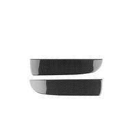 Coche Trim Interior Accesorio Para Abarth 595 695 2012-2024 Para Fiat 500 500C 2008-2024 Para Fiat 500E 2013-2019 LHD RHD Decoración De Puerta De Coche Car Interior(1Pair Black Carbon)
