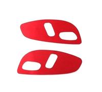 Coche Trim Interior Accesorio Para Chevrolet Para Camaro 2017 UP Interior ABS Rojo Compartimento Central Para Coche Volante Cambio Marchas Decoración Cubiertas(Seat adjust panel)