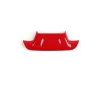 Coche Trim Interior Accesorio Para Chevrolet Para Camaro ZL1 2016-2026 Marco Cubierta Panel Volante Pegatina Interior Fibra Carbono Embellecedor ABS(B RED)