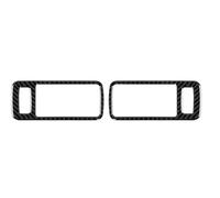 Coche Trim Interior Accesorio Para Ford Para Mustang GT Para Shelby 2005-2009 Pegatina Fibra Carbono Panel Control Aire Acondicionado Interno Coche(Door Handle Bowl)