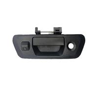 Coche Universal Revertir Asistencia 12V CCD NTSC Coche Cámara Respaldo Marcha Atrás Cámara Manija Puerta Trasera para Nissan para Navara D23 NP300 2015-2018(Ruler Camera)