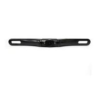 Coche Universal Revertir Asistencia CCD 170 Grados HD 2 LED Marco Matrícula Cámara Coche Universal Impermeable Visión Nocturna Trasera Marcha Atrás(2 Light)