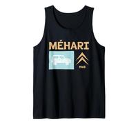 Coche utilitario Citroën Méhari 1968 Retro Camiseta sin Mangas