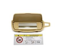 Coche Visera Solar para Boxster para Caimán 981 982 Carrera 911 Traga GT3 991 992 Cubierta Espejo Tocador para Parasol Izquierda Y Derecha Interior Coche(B-Beige Assembly)