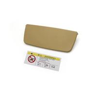 Coche Visera Solar para Boxster para Cayman Carrera Traga GT3 982857551 982857551T 911 981 982 991 992 Cubierta Espejo Cortesía Parasol Número 982857551 982857551T(Beige Cover 1PCS)