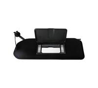 Coche Visera Solar para Chevy para Corvette C5 1997-2004 10442033 10442034 Panel Parasol Delantero Izquierdo/Derecho con Espejo Cortesía Viseras Negras(Black Left)