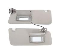 Coche Visera Solar para Dodge Ram 1500 2500 3500 4500 5500 2013-2018 1VF25BD1AD 1VF24BD1AD Panel Parasol Delantero Izquierdo Y Derecho Visera Solar Automática(Gray 1 Pair)