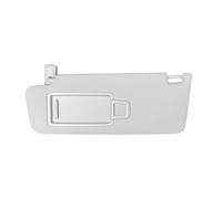 Coche Visera Solar para VW para Golf 7 MK7 2013-2021 5GG857551 5GG857552 Panel Visera Frontal Gris Negro con Espejo De Maquillaje Parasol(Grey Driver Side)