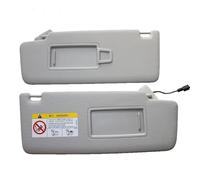 Coche Visera Solar para VW para Tiguan L para Touran L 2017-2020 5TD857521 5TD857522 Panel Visera Solar Delantero Izquierdo/Derecho Espejo Maquillaje con Cable(1 Pair)