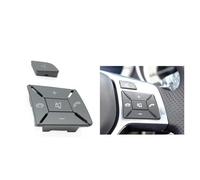 Coche Volante Interruptor Para BENZ C GLK E CLA GLA B CLS SLK SLC C204 GLK204 W207 W212 W246 W156 W218 W172 Botones De Interruptor Volante Coche(Light Gray R)