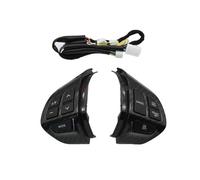 Coche Volante Interruptor Para Mitsubishi Para ASX Para Lancer Para Outlander Para RVR Para Pajero Sport 2007-2012 Botón Interruptor Volante Control Crucero Audio(Carbon fibre)