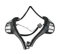 Coche Volante Interruptor Para Nissan Para NAVARA 2017-2021 25550-3TA3A 255503TA3A Interruptor Control Combinado Volante Multifunción Para Coche(Carbon)