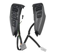 Coche Volante Interruptor Para Nissan Para Tiida 2011-2015 Para Versa 2014-2015 25550-3DA6A Interruptor De Control Crucero Botones Del Volante(Carbon fiber)