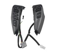 Coche Volante Interruptor Para Nissan Para Tiida 2011-2015 Para Versa 2014-2015 25550-3DA6A Interruptor De Control Crucero Botones Del Volante(Carbon fiber)