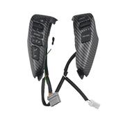 Coche Volante Interruptor Para Nissan Para Tiida 2011-2015 Para Versa 2014-2015 25550-3DA6A Interruptor De Control Crucero Botones Del Volante(Carbon fiber)