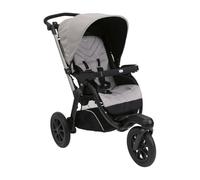 Cochecito Activ3 de 3 ruedas, funcional y fácil de maniobrar en cualquier terreno, asiento espacioso, respaldo reclinable, práctico cierre rápido, amortiguadores ajustables, 0 meses+, Beige
