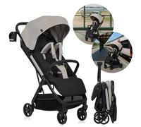 Cochecito Buggy ligero 7,5 kg plegable cochecito de viaje Lionelo June AIR