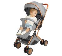 Cochecito Canne, 0-6 años, 0-35 kg, cochecito bebe ligero y compacto, posición alargada, ajuste del respaldo hasta la posición acostada, ligero y manejable, bolsa de transporte, toldo muy grande