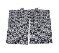 Cochecito de beb Parasol, Multiusos Transpirable a Prueba de Viento Cochecito Cubierta Solar Algodn Mantener Caliente para Portabebs para de beb (Ola negro