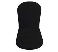 Cochecito de bebé Cojín Liner Mat Cochecito Cojín Asiento de coche Mat Universal Cover Protector Transpirable Suave (Negro)