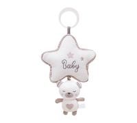 Cochecito de bebé juguete musical colgable: juguete musical para bebé, linda muñeca de cuna, compañero sensorial para aprendizaje temprano en moisés, cunas, cochecito, asiento de coche, silla de paseo