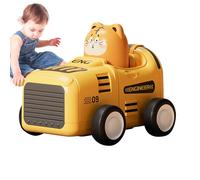Cochecito de fricción, coche de tirar hacia atrás, Juguete de vehículo de dibujos animados de fricción, juguete de tirar hacia atrás, Creativetoddler Car Toys Vehículos Car Toys para el s