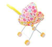 Cochecito de muñeca Estable y Resistente, Plegable, con Dosel, Juguete de simulación, Regalo para niños, Accesorios para muñecas, Estilo 2