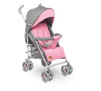 Lionelo Irma Sillita de paseo ligera 1 Asiento(s) Gris, Rosa