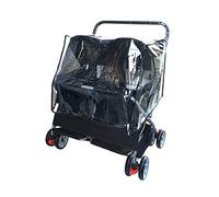 Cochecito Doble para Perros, Cochecito para Mascotas para Perros medianos, Cochecito para Perros, cochecitos para Mascotas de Dos plazas para Perros, Gatos y más, transportador de
