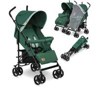 Cochecito Elia Buggy Pequeño Plegable hasta 15 Kg Mosquitera Cesta de la Compra