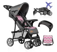 Lionelo Silla de paseo Emma Plus – hasta 15 kg, 6–36 meses, respaldo ajustable, cinturón 5 puntos