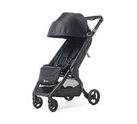 Cochecito Ergobaby Metro+ con función reclinable, silla de paseo para niños reclinable compatible con asiento de coche pequeño ligero compacto, Black