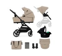 Carrito bebé 3en1 YOXI beige