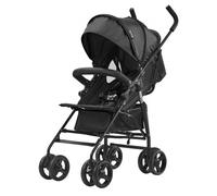 Cochecito ligero VEVOR, respaldo reclinable multiposición, plegable y compacto, estructura de acero al carbono, canasta de almacenamiento grande, portavasos, paraguas, cochecito para bebés pequeños pa