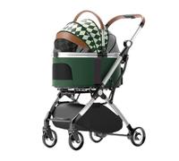 Cochecito para Mascotas Carro Perro Cochecito Para Mascotas 3 En 1, Cochecito Plegable De Viaje Para Mascotas Para Gatos Y Perros Con Transportadores Desmontables, Carrito De Aluminio Para Perros Coch