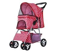 Cochecito para mascotas todo terreno para perros y gatos, cochecito clásico para perros para aventuras cómodas al aire libre