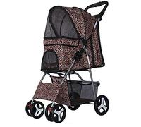 Cochecito para mascotas todo terreno para perros y gatos, cochecito clásico para perros para aventuras cómodas al aire libre