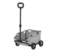 Cochecito para perro - Carrito plegable de 4 ruedas, cochecito portátil | para mascotas, ligero transportador de gatos con ruedas para viajes, compras, caminar, jugar, (20.08 x 13.78 x 9.06 pulgadas)