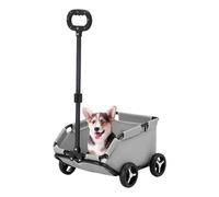Cochecito para perro, cochecito para perro pequeño | Cochecitos para mascotas Portagato rodante Portaperro | plegable ligero para viajar, ir de compras, caminar, jou
