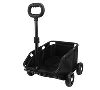 Cochecito para Perros con Ruedas para Gatos, Transportadores para Perros de Carga de 15.43 Libras con Asa, Cinturón de Seguridad, Ventilación, Entrada de 45 Grados, Marco de