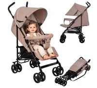 Cochecito Plegable Cochecito de Viaje Buggy LIONELO Plegable Mosquitera