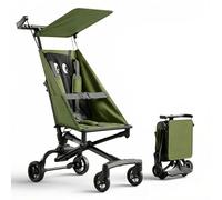 Cochecito Portátil Para Niños, Pluma-ligero 2.8kg Con Plegado Rápido A Una Mano, Cochecito De Viaje Compacto Para Avión Con Diseño De Personaje Adorable Para Bebés & Niños Pequeños, 4 Colores green