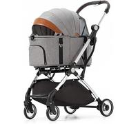 Cochecitos para mascotas para perros pequeños y medianos Cochecito premium para mascotas para gatos, perros, exquisito cochecito para perros, cochecitos de bebé, cochecito plegable ligero para masco