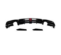 CocheParachoques Trasero Difusor para F30 Sport 325i 330i MT 2013-2019 Labio para Difusor De Parachoques Trasero con Escape Doble Ligero(Double Single out)